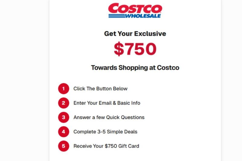 CostGifter.com Review – Free Costco Gift Card Reward Legit or Trap?