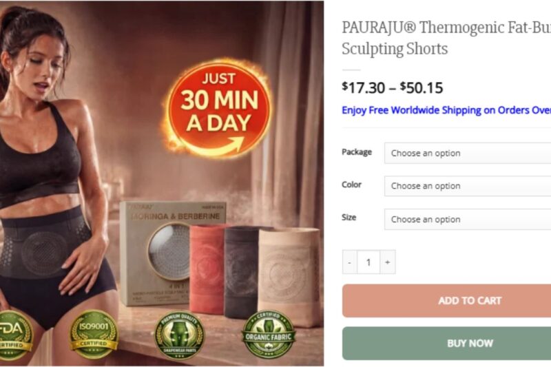 Pauraju Weight Loss Shorts Review