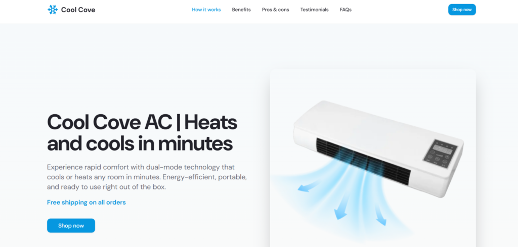 cool cove ac reviews