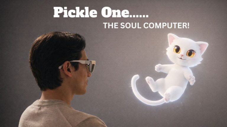 Pickle One: The World’s First Soul Computer Glasses!
